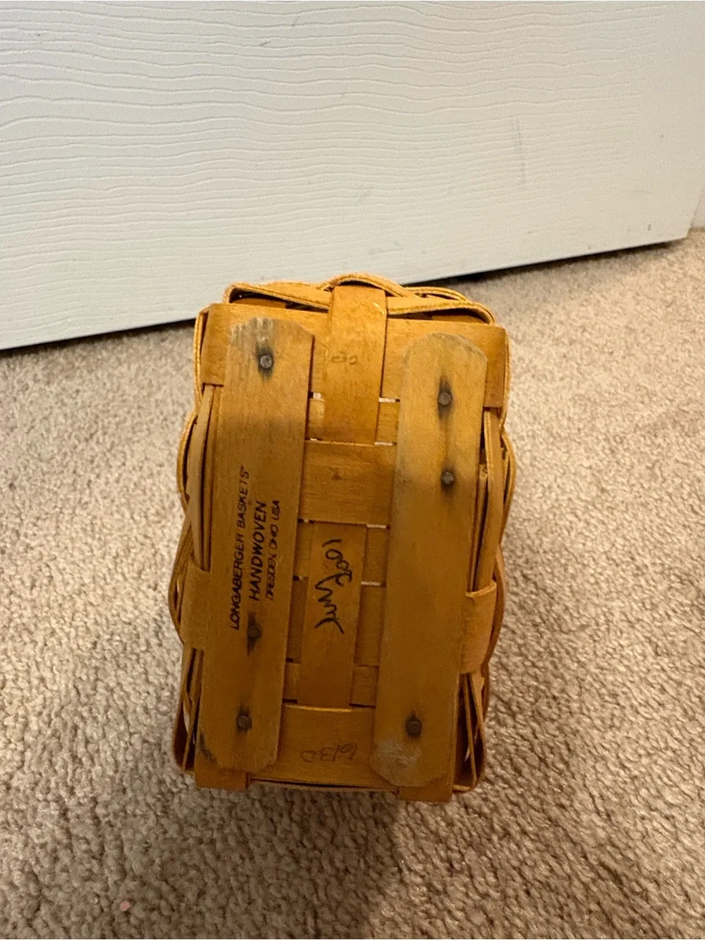 Longaberger Small Woven Wood Basket